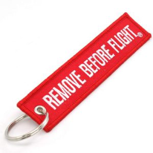 REMOVE BEFORE FLIGHT NYCKELRING flygtillbehör