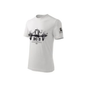 T-SHIRT MED TVÅMOTORIGT DOUGLAS DC-3 Aeroshoppen för flygintresserade