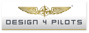 design 4 pilots flyg logo