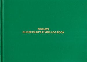 POOLEYS GLIDER PILOTS FLYGANDE LOGGBOK pilottillbehör