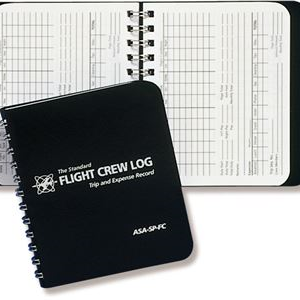 FLIGHT CREW LOGBOOK pilottillbehör